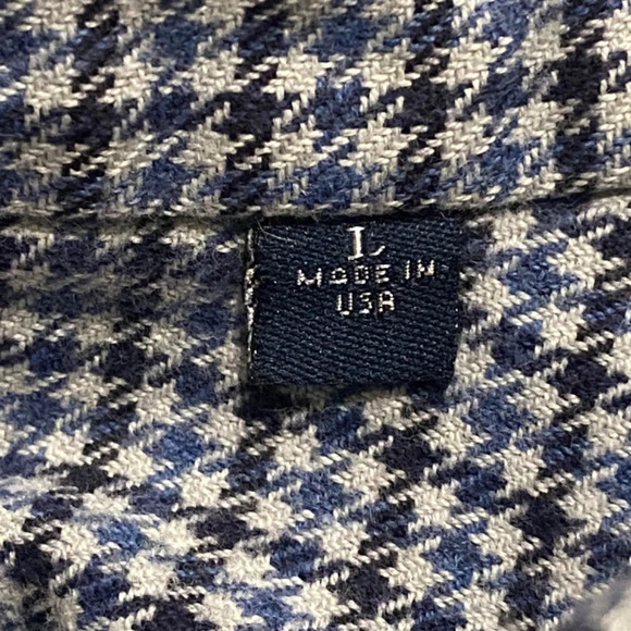 Burberry Men's Button Down Shirt/Blue/Black/White, 16703 - Picture 6 of 10